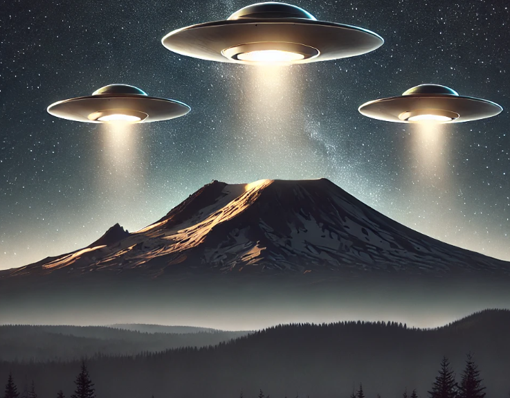 1947 Spokane Washington UFO Sighting of three Unidentified Flying Objects